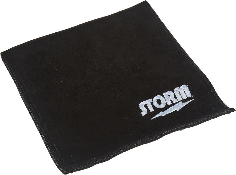 Storm Bowling Shammy Bowling Ball Cleaning Pad Black, 8"x8"x1" - Image 2